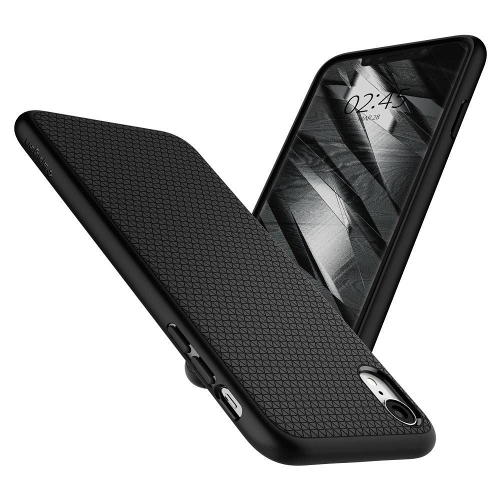 KRYT SPIGEN LIQUID AIR IPHONE XR MATTE BLACK