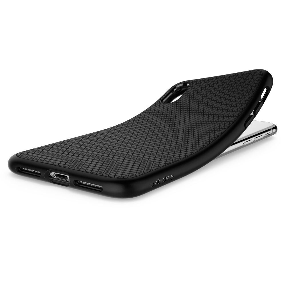 KRYT SPIGEN LIQUID AIR IPHONE X/XS MATTE BLACK