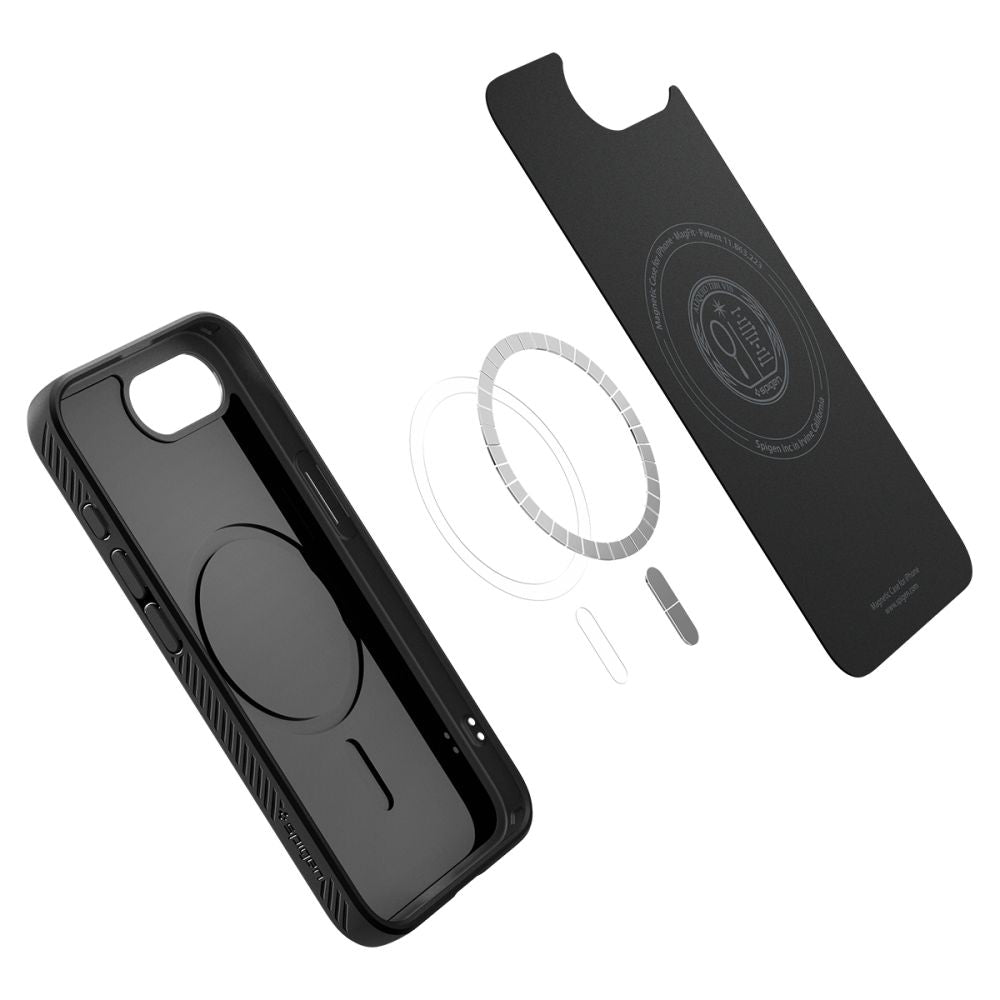 KRYT SPIGEN LIQUID AIR MAG MAGSAFE IPHONE 16E MATTE BLACK