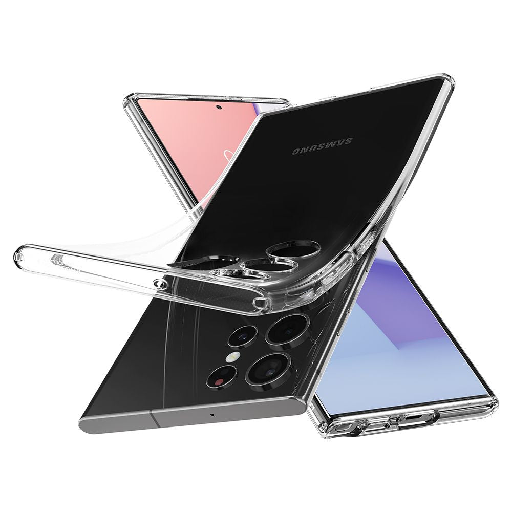  SPIGEN LIQUID CRYSTAL GALAXY S22 ULTRA KRISTALNO JASNA