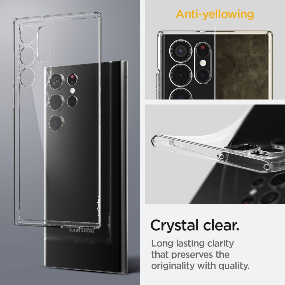  SPIGEN LIQUID CRYSTAL GALAXY S22 ULTRA KRISTALNO JASNA