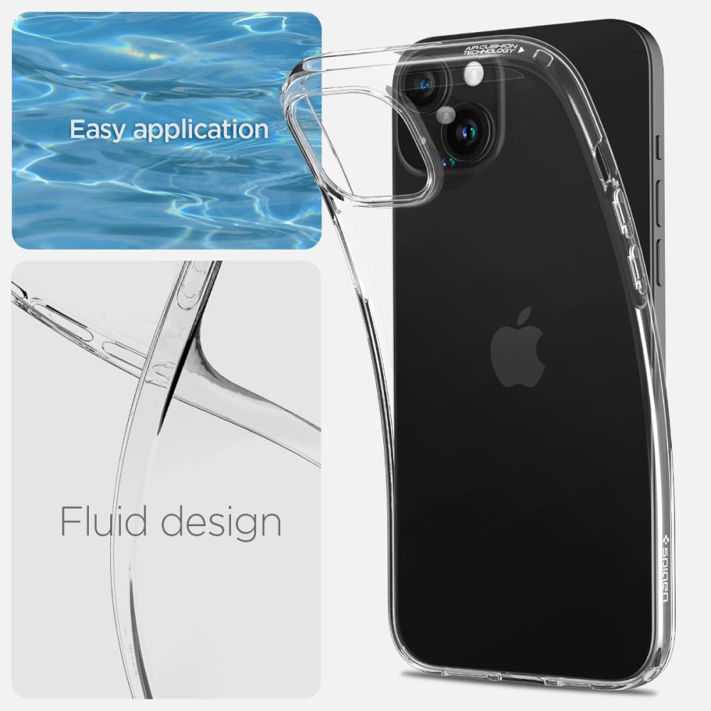 KRYT SPIGEN LIQUID CRYSTAL IPHONE 15 PLUS CRYSTAL CLEAR