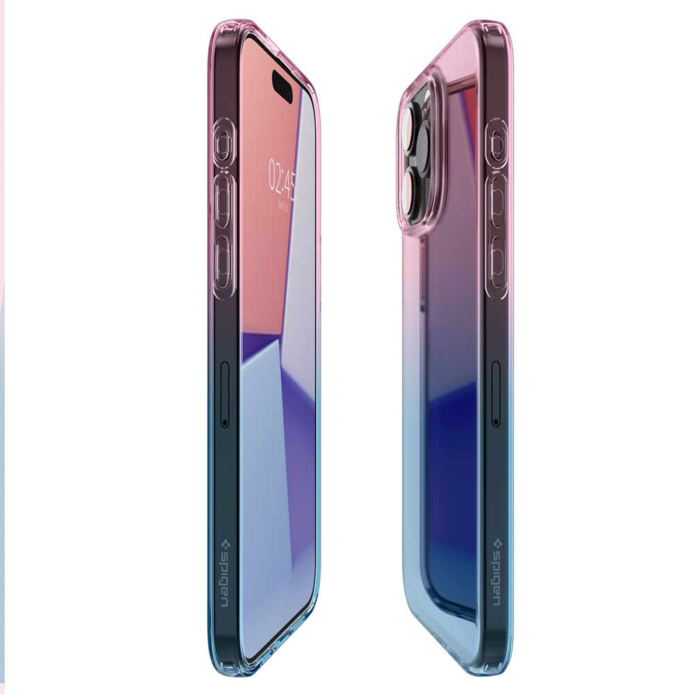 KRYT SPIGEN LIQUID CRYSTAL IPHONE 15 PRO GRADATION PINK