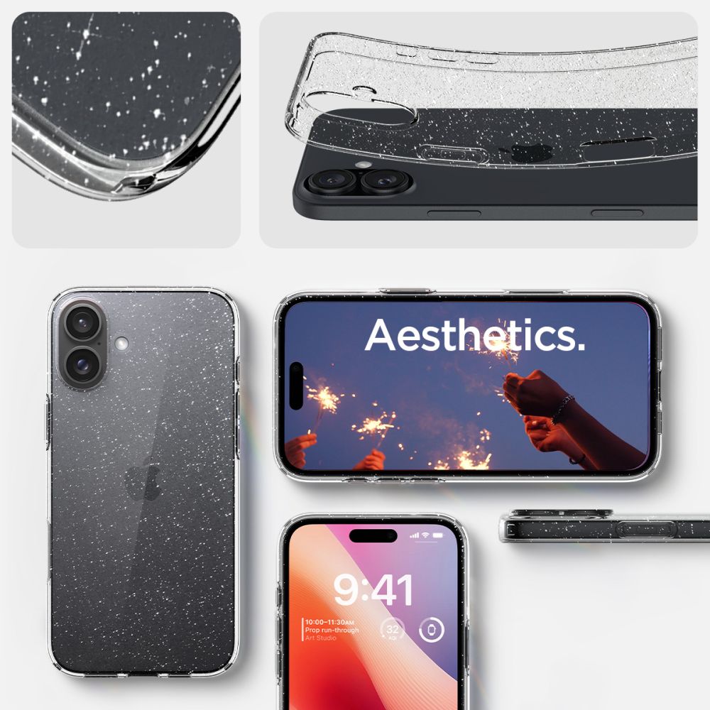 KRYT SPIGEN LIQUID CRYSTAL IPHONE 16 PLUS GLITTER CRYSTAL