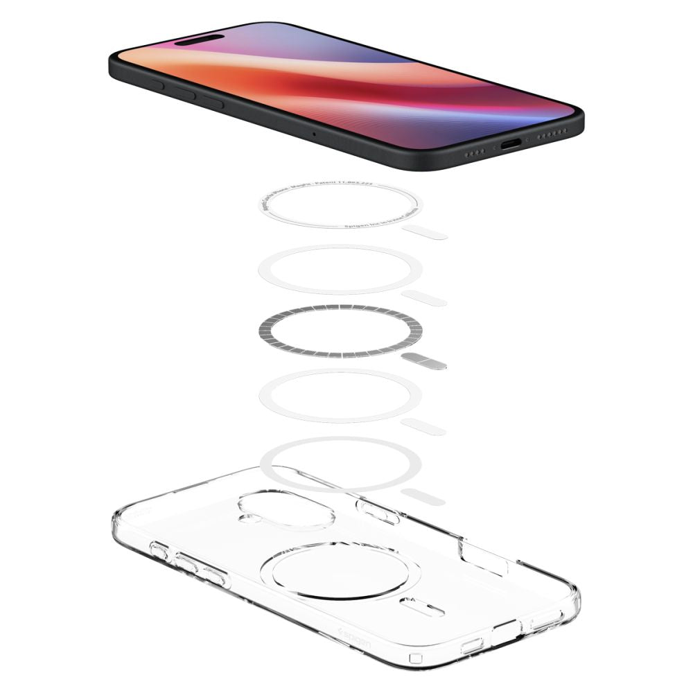 KRYT SPIGEN LIQUID CRYSTAL MAG MAGSAFE IPHONE 16 PLUS CLEAR