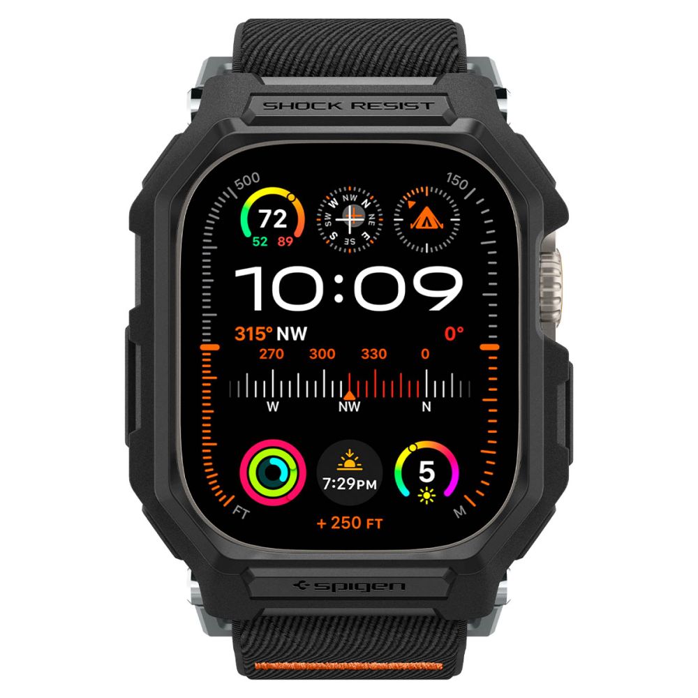 REMIENOK S OCHRANNÝM PUZDROM SPIGEN LITE FIT ”PRO” APPLE WATCH ULTRA 49 MM MATTE BLACK