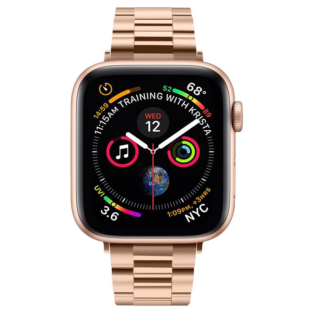 REMIENOK SPIGEN MODERN FIT BAND APPLE WATCH 6 / 7 / 8 / 9 / 10 / SE (40 / 41 / 42 MM) ROSE GOLD