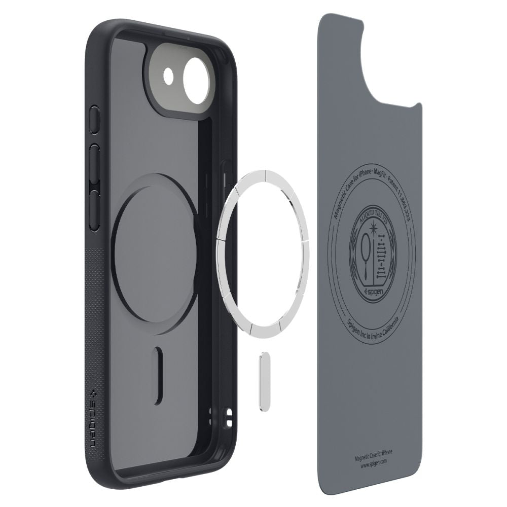  SPIGEN NANO POP MAG MAGSAFE IPHONE 16E CRNA SUSAM