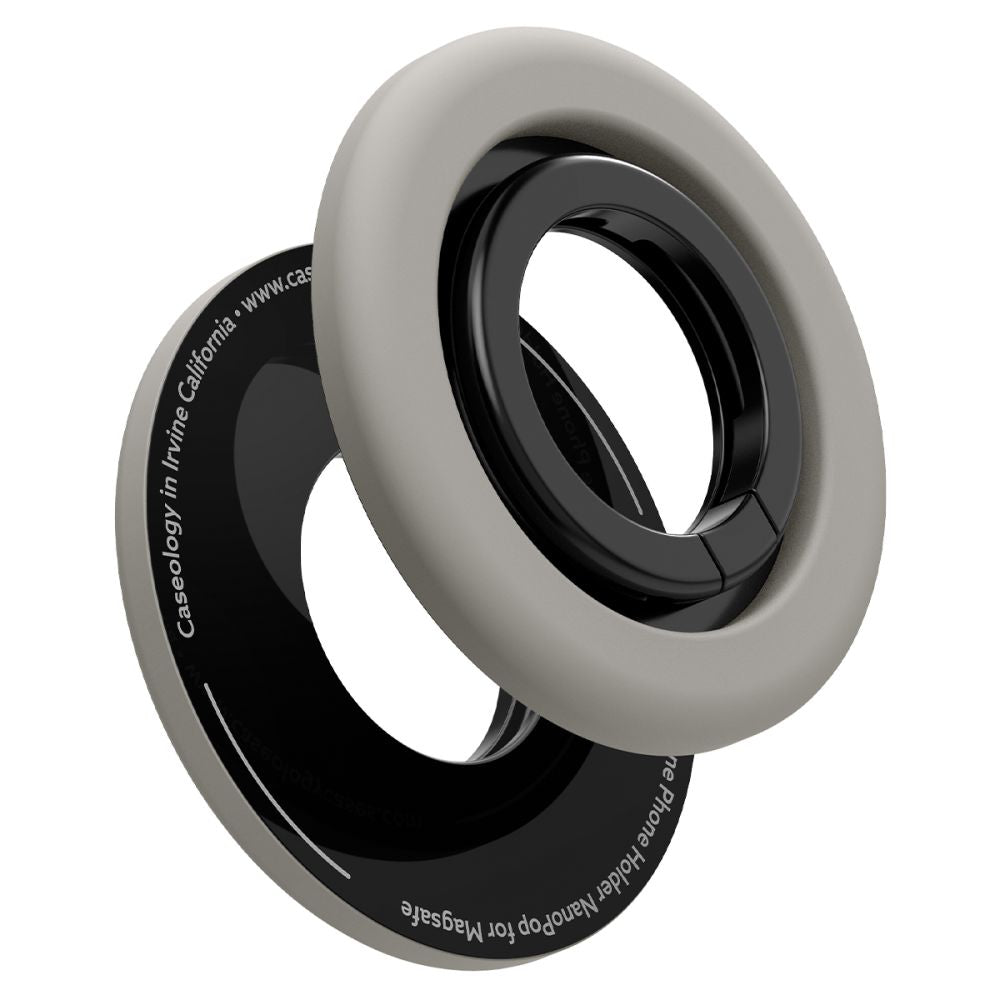 SPIGEN NANO POP MAGSAFE PHONE RING TRUFFLE GREY