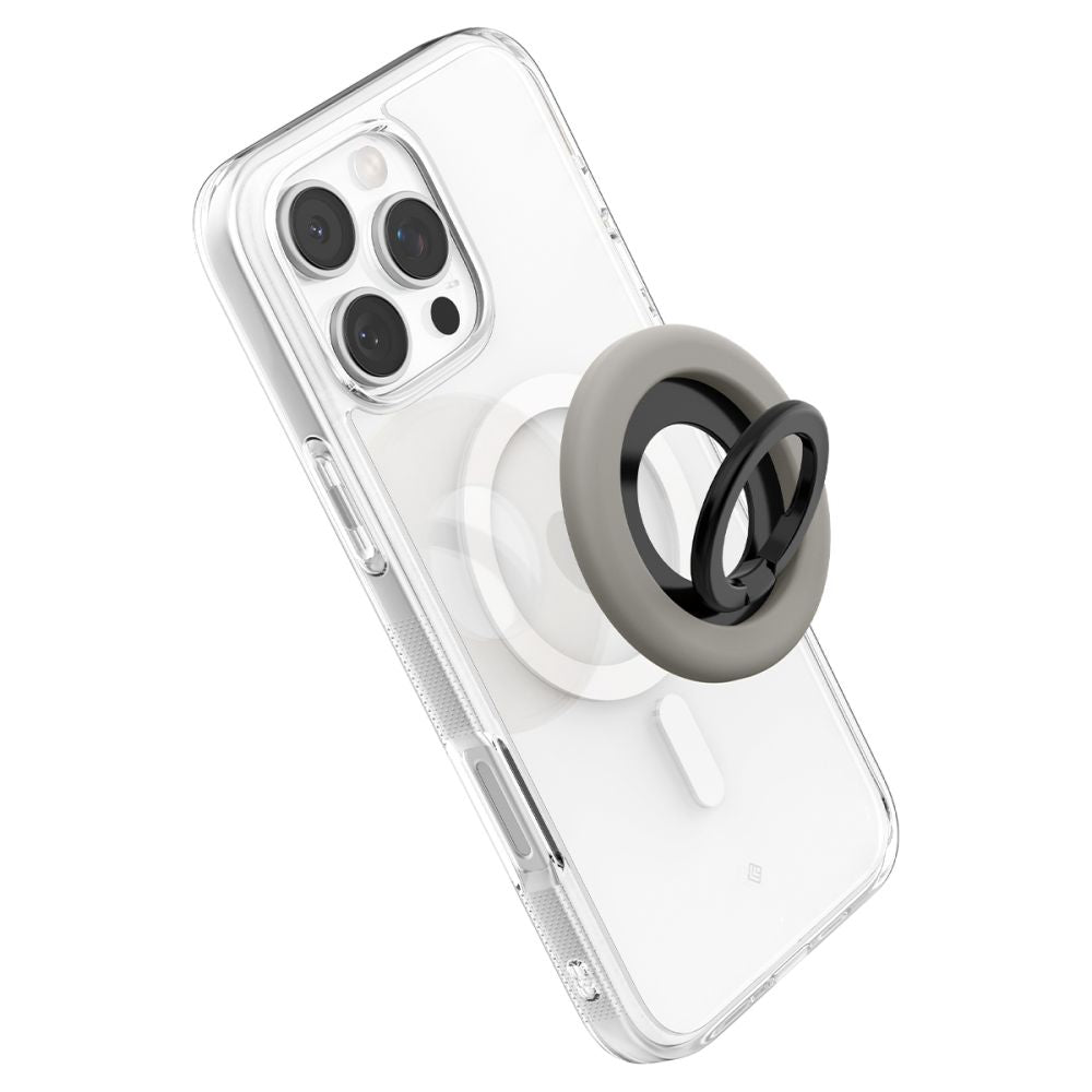 SPIGEN NANO POP MAGSAFE PHONE RING TRUFFLE GREY