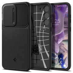 KRYT SPIGEN OPTIK ARMOR GALAXY S23 BLACK