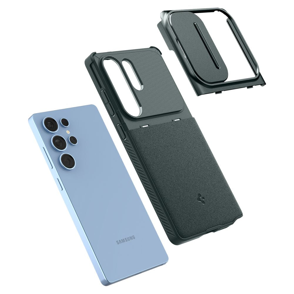 KRYT SPIGEN OPTIK ARMOR GALAXY S25 ULTRA ABYSS GREEN
