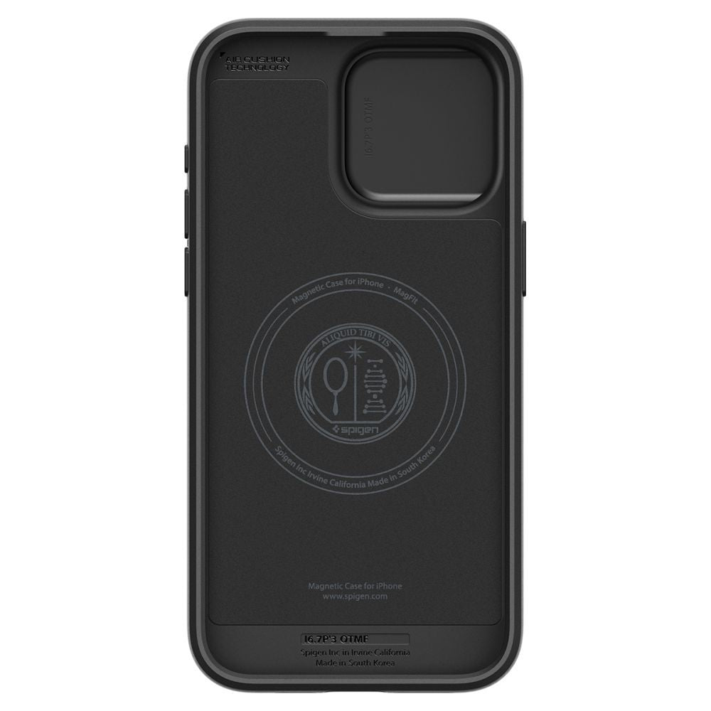 KRYT SPIGEN OPTIK ARMOR MAG MAGSAFE IPHONE 15 PRO BLACK