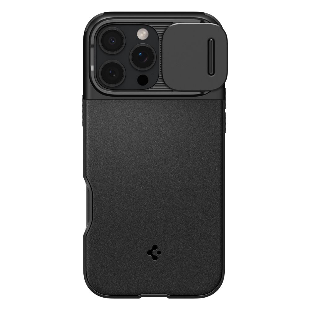 KRYT SPIGEN OPTIK ARMOR MAG MAGSAFE IPHONE 16 PRO MAX BLACK