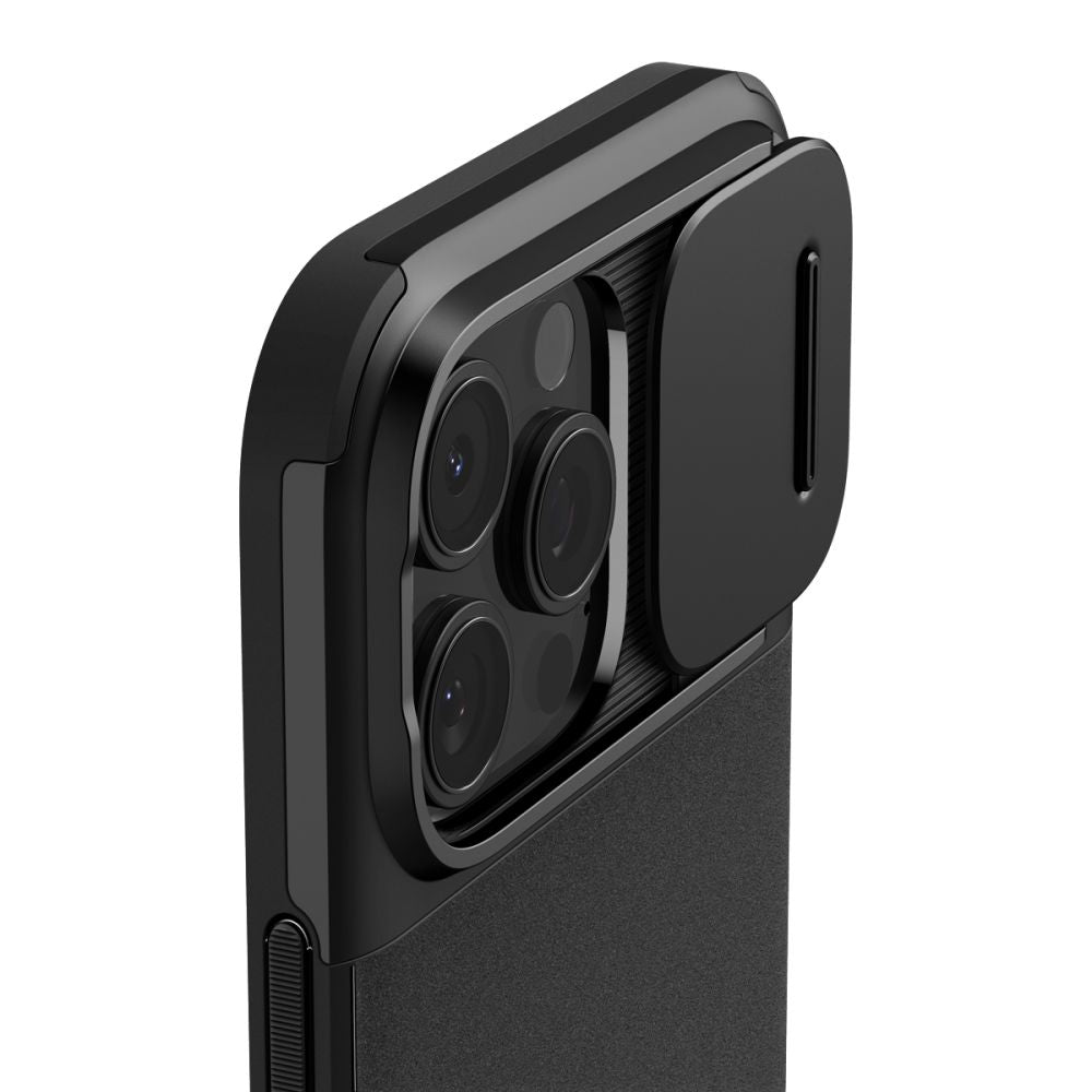 KRYT SPIGEN OPTIK ARMOR MAG MAGSAFE IPHONE 16 PRO MAX BLACK