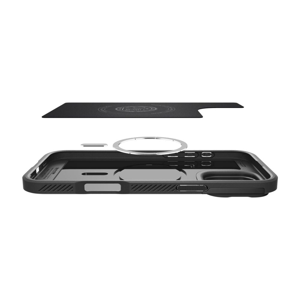 KRYT SPIGEN OPTIK ARMOR MAG MAGSAFE IPHONE 16 PRO MAX BLACK