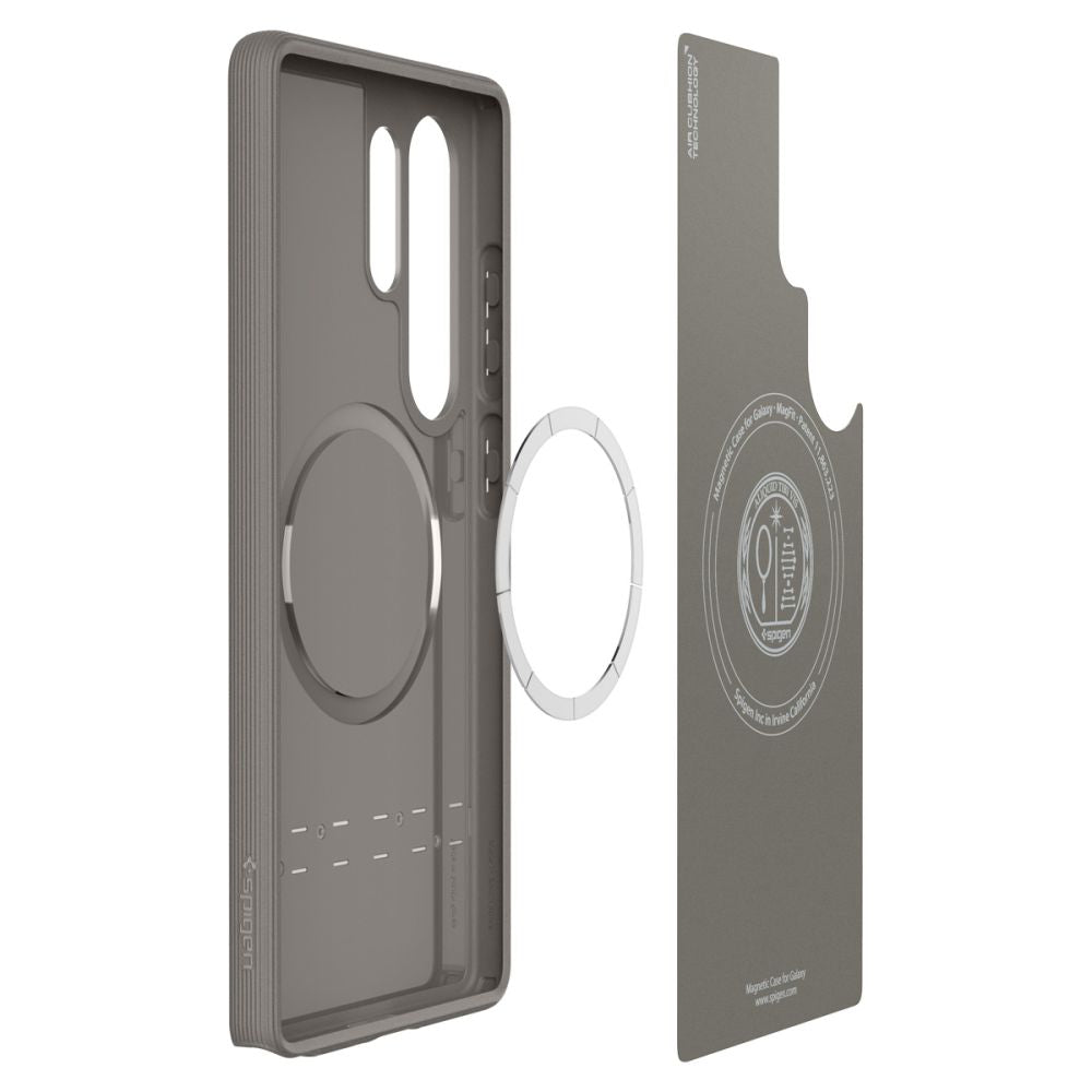KRYT SPIGEN PARALLAX MAG MAGSAFE GALAXY S25 ULTRA ASH GREY