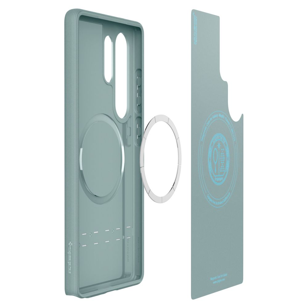 KRYT SPIGEN PARALLAX MAG MAGSAFE GALAXY S25 ULTRA SAGE GREEN