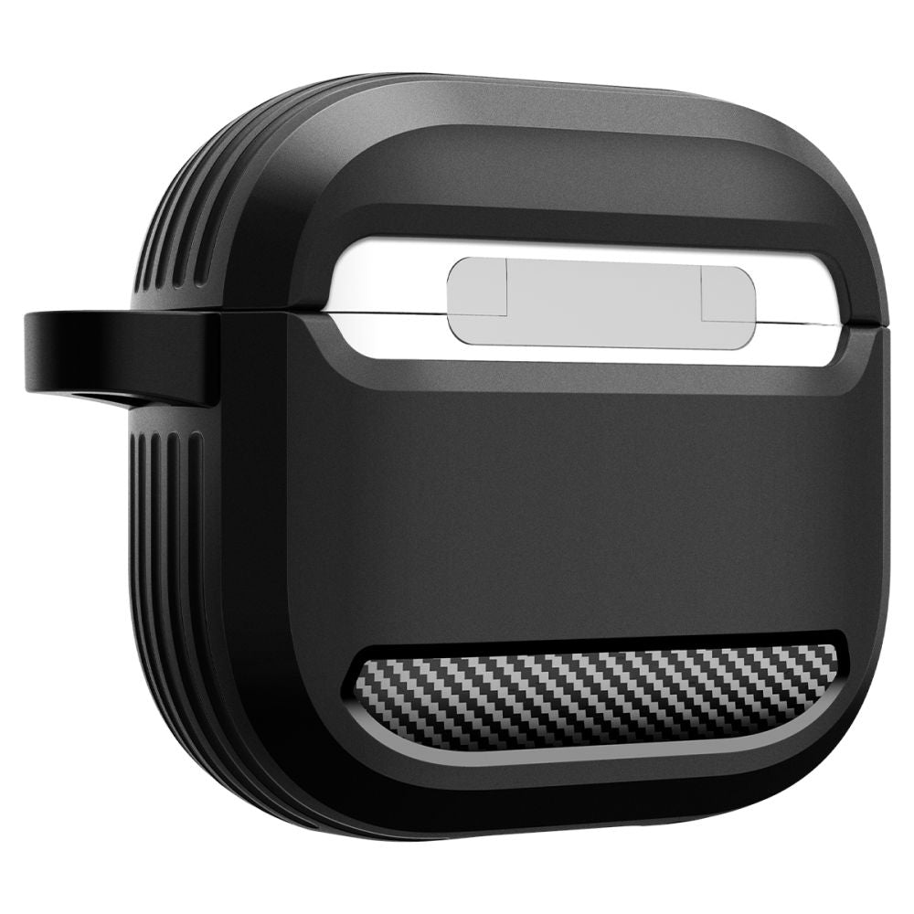 PUZDRO SPIGEN RUGGED ARMOR APPLE AIRPODS 4 MATTE BLACK