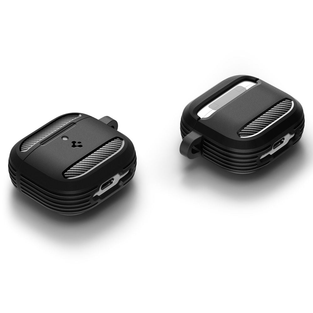 PUZDRO SPIGEN RUGGED ARMOR APPLE AIRPODS 4 MATTE BLACK