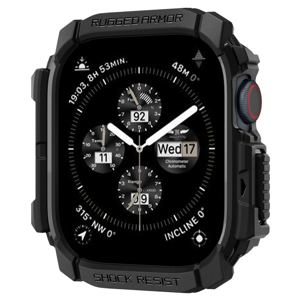 PUZDRO SPIGEN RUGGED ARMOR APPLE WATCH 10 (42 MM) MATTE BLACK