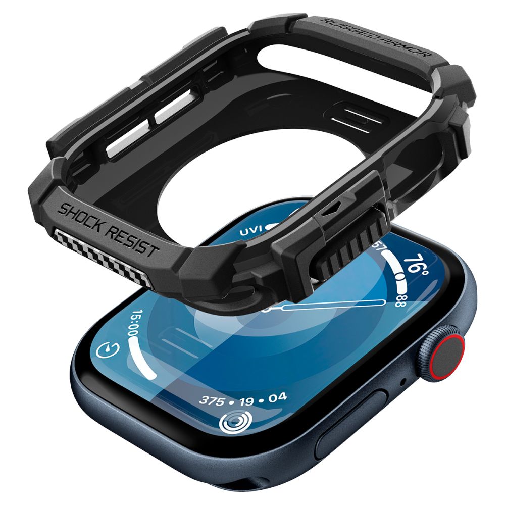 PUZDRO SPIGEN RUGGED ARMOR APPLE WATCH 10 (42 MM) MATTE BLACK
