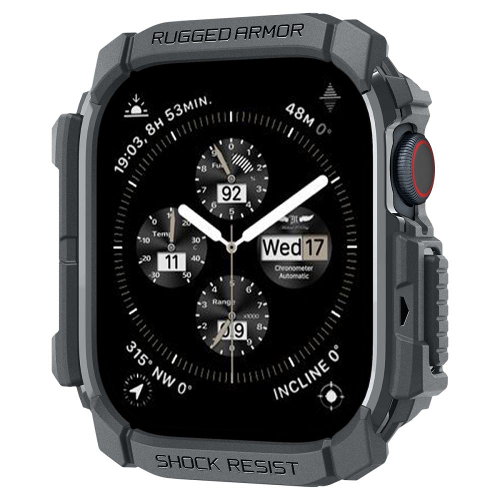 PUZDRO SPIGEN RUGGED ARMOR APPLE WATCH 10 (46 MM) DARK GREY
