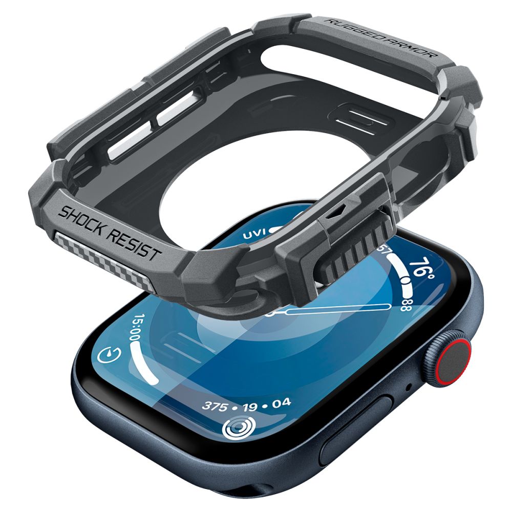 PUZDRO SPIGEN RUGGED ARMOR APPLE WATCH 10 (46 MM) DARK GREY