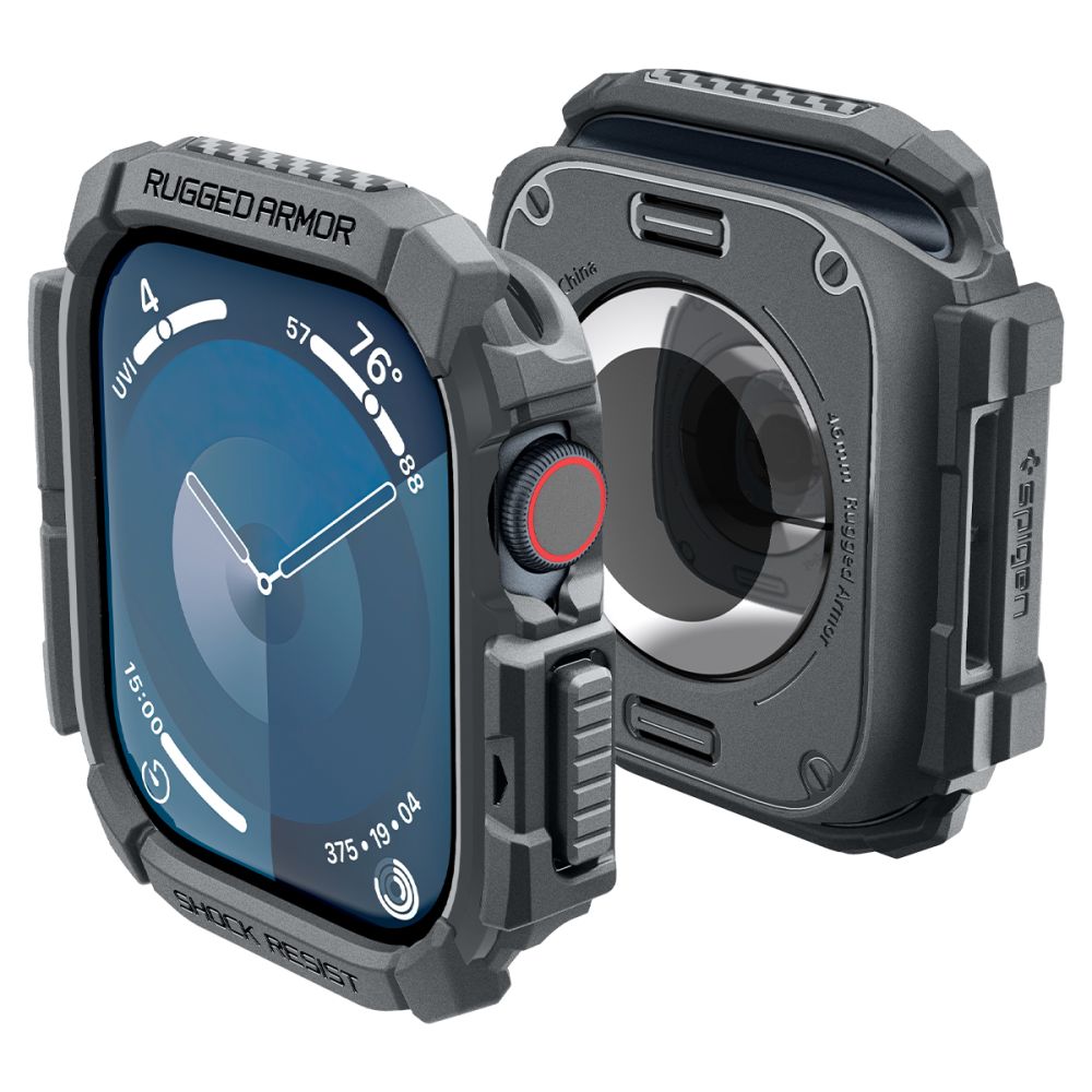 PUZDRO SPIGEN RUGGED ARMOR APPLE WATCH 10 (46 MM) DARK GREY