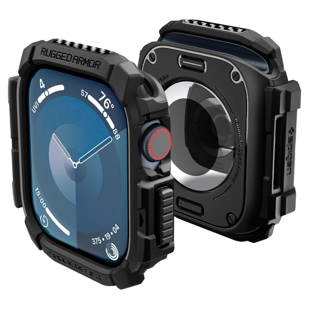 PUZDRO SPIGEN RUGGED ARMOR APPLE WATCH 10 (46 MM) MATTE BLACK