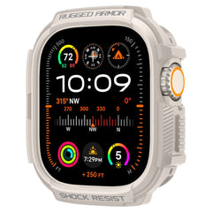 OCHRANNÉ PUZDRO NA APPLE WATCH ULTRA 49 MM SPIGEN RUGGED ARMOR DUNE BEIGE