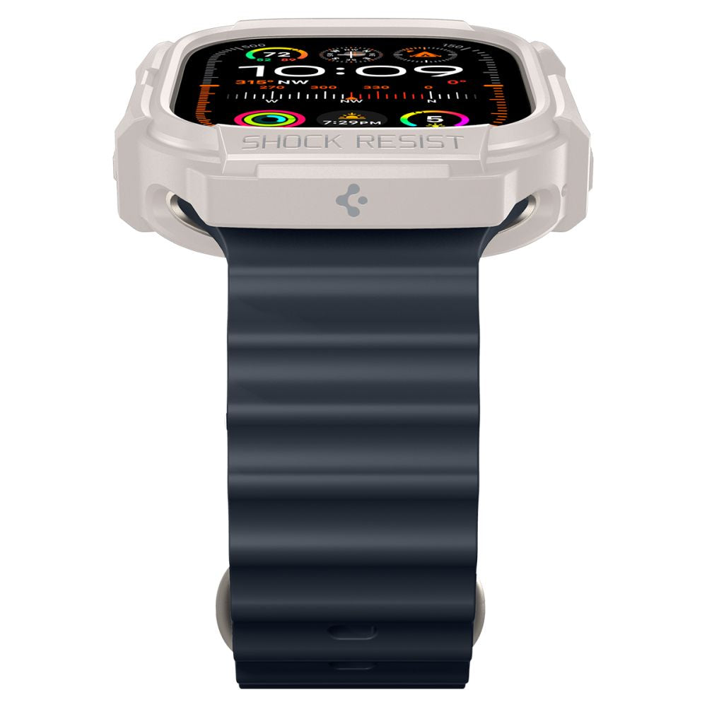 OCHRANNÉ PUZDRO NA APPLE WATCH ULTRA 49 MM SPIGEN RUGGED ARMOR DUNE BEIGE