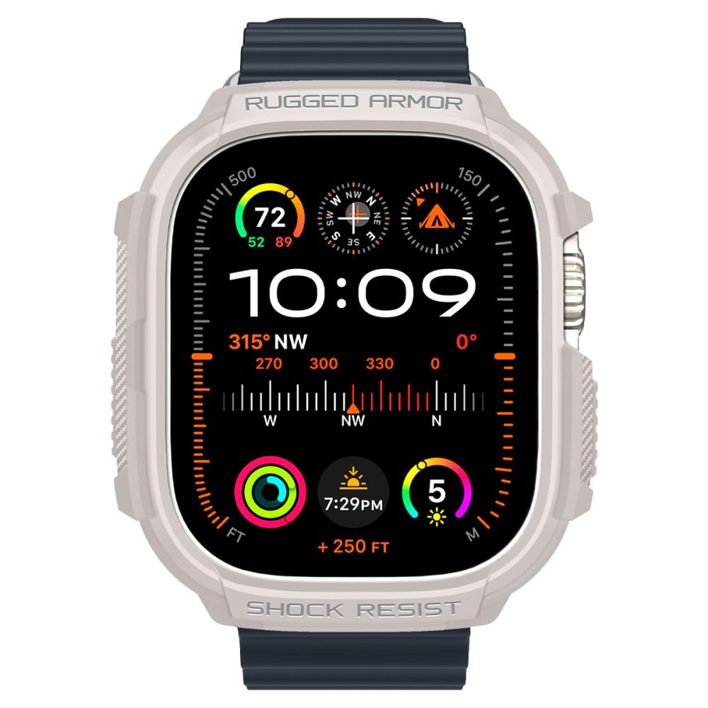 OCHRANNÉ PUZDRO NA APPLE WATCH ULTRA 49 MM SPIGEN RUGGED ARMOR DUNE BEIGE