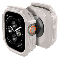 OCHRANNÉ PUZDRO NA APPLE WATCH ULTRA 49 MM SPIGEN RUGGED ARMOR DUNE BEIGE