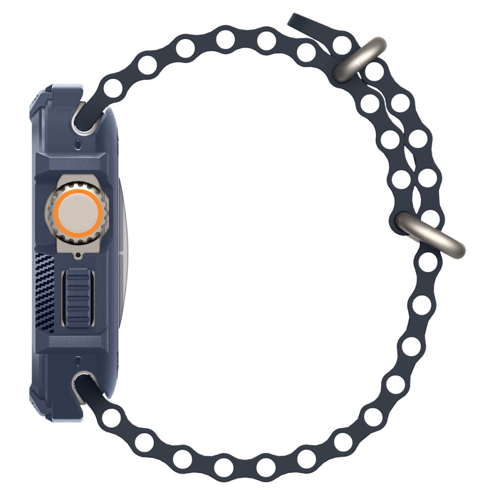 OCHRANNÉ PUZDRO NA APPLE WATCH ULTRA 49 MM SPIGEN RUGGED ARMOR NAVY BLUE
