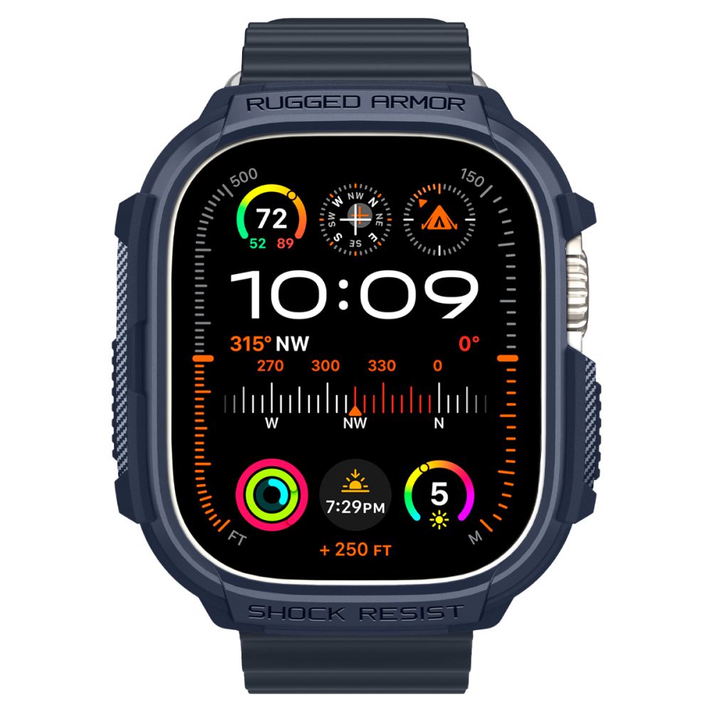 OCHRANNÉ PUZDRO NA APPLE WATCH ULTRA 49 MM SPIGEN RUGGED ARMOR NAVY BLUE