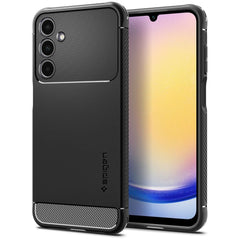 KRYT SPIGEN RUGGED ARMOR GALAXY A25 5G MATTE BLACK