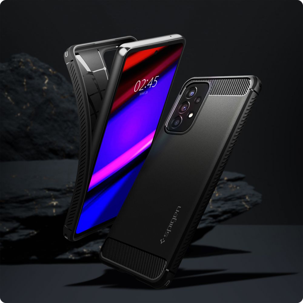 KRYT SPIGEN RUGGED ARMOR GALAXY A53 5G MATTE BLACK