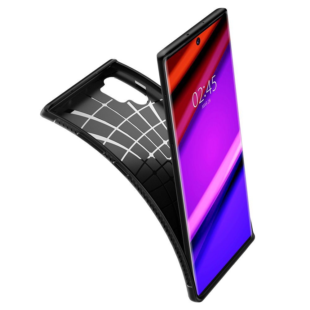  SPIGEN RUGGED ARMOR GALAXY NOTE 10+ PLUS MATTE BLACK