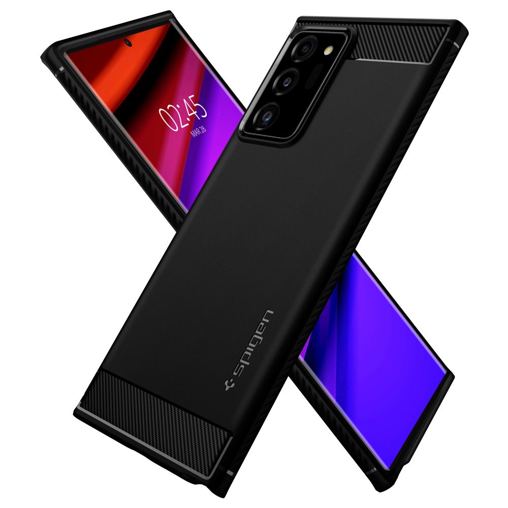  SPIGEN RUGGED ARMOR GALAXY NOTE 20 ULTRA MATTE BLACK