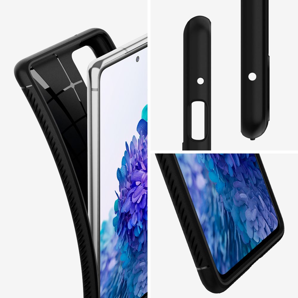 KRYT SPIGEN RUGGED ARMOR GALAXY S20 FE MATTE BLACK