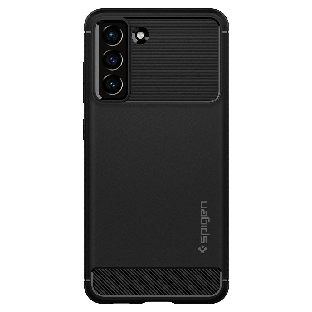  SPIGEN RUGGED ARMOR GALAXY S21 FE MATTE BLACK