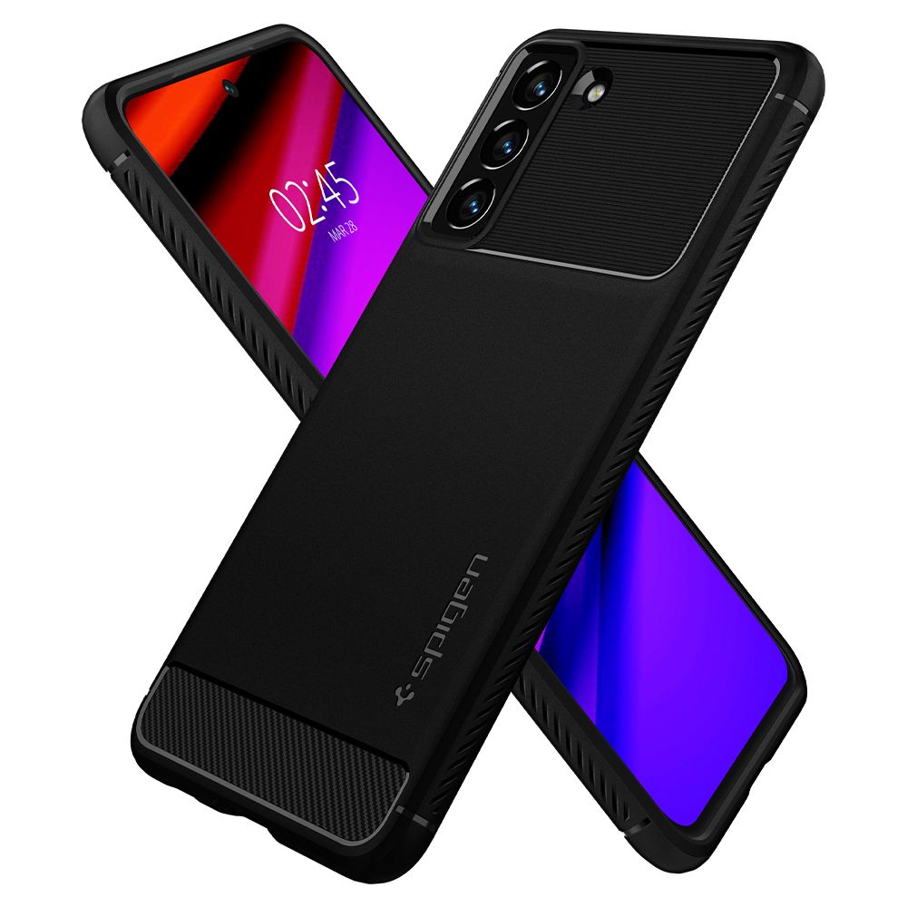  SPIGEN RUGGED ARMOR GALAXY S21 FE MATTE BLACK