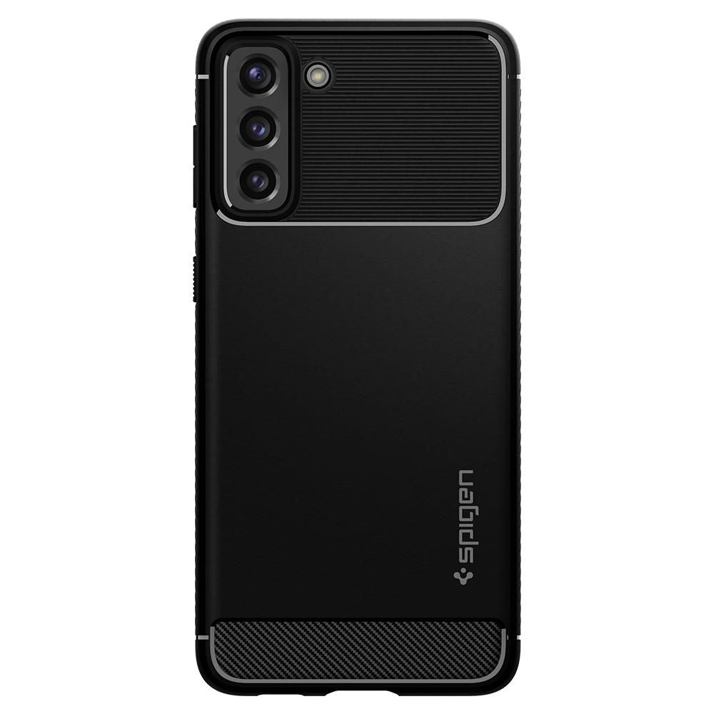 KRYT SPIGEN RUGGED ARMOR GALAXY S21 MATTE BLACK