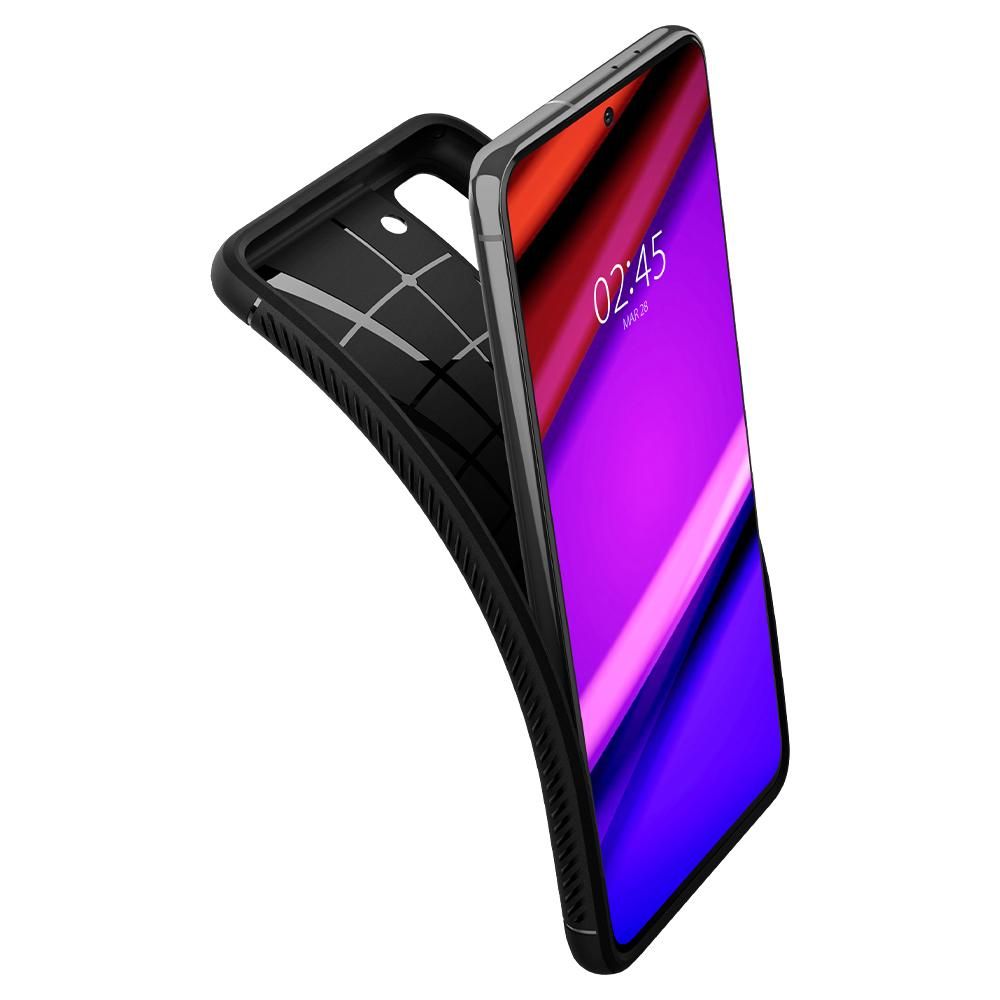KRYT SPIGEN RUGGED ARMOR GALAXY S21 MATTE BLACK