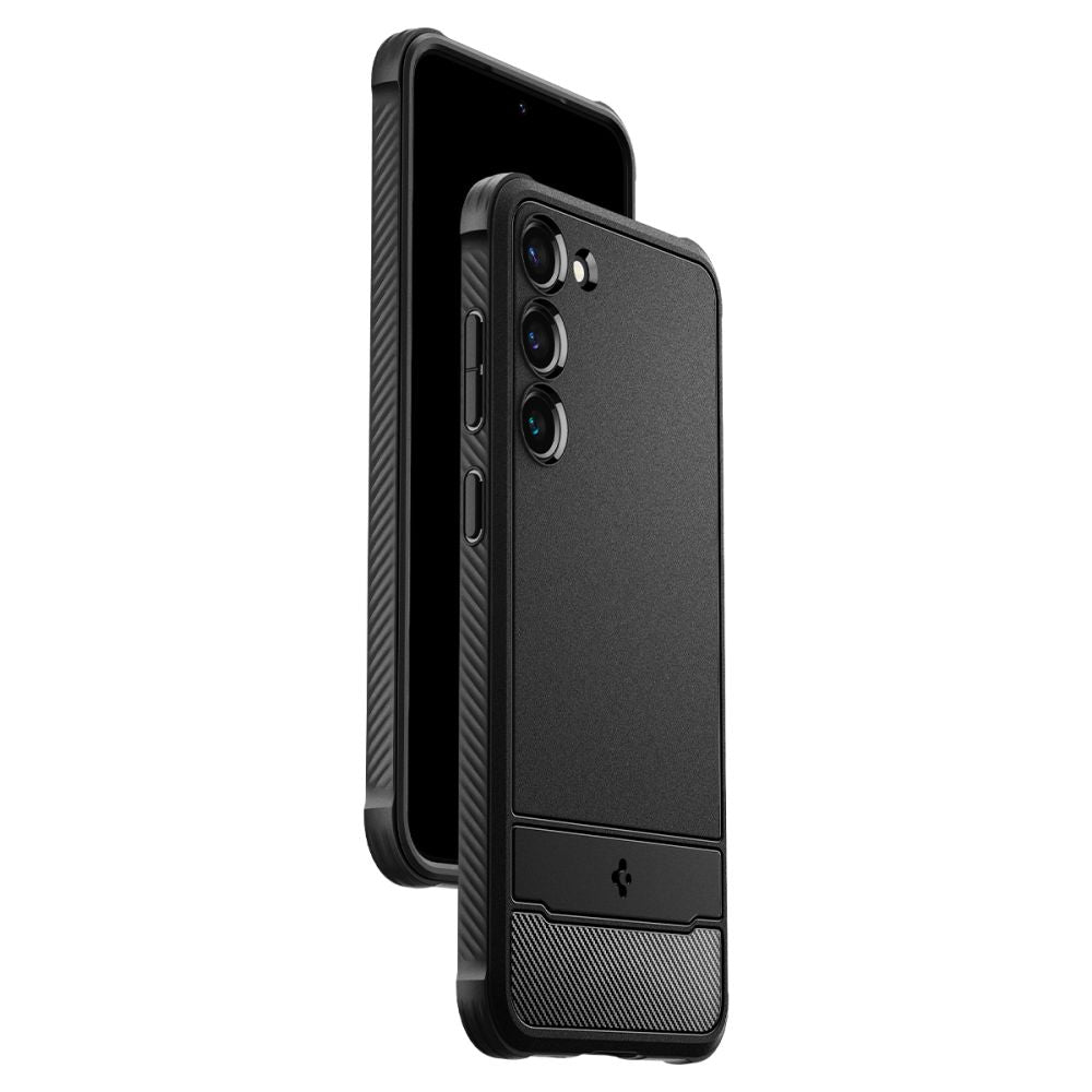  SPIGEN RUGGED ARMOR GALAXY S23 MATTE BLACK