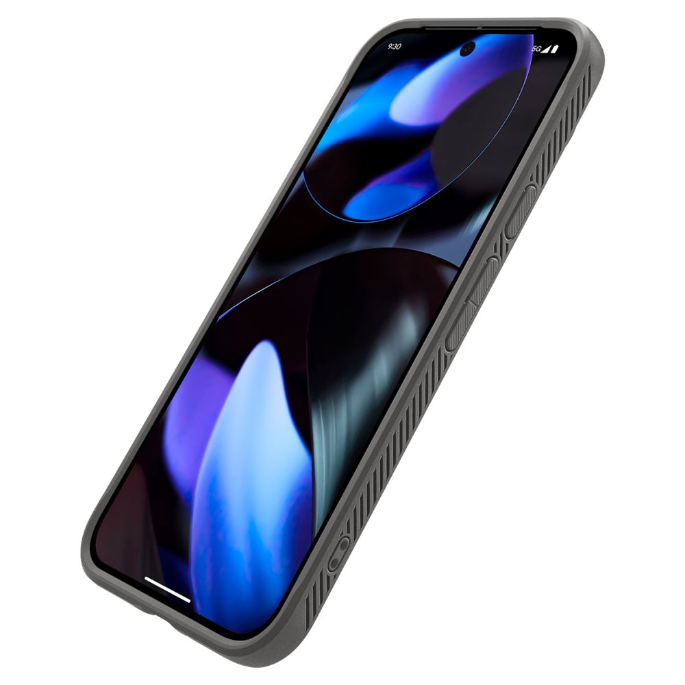 ZA GOOGLE PIXEL 9 / 9 PRO SPIGEN RUGGED ARMOR MARBLE GREY
