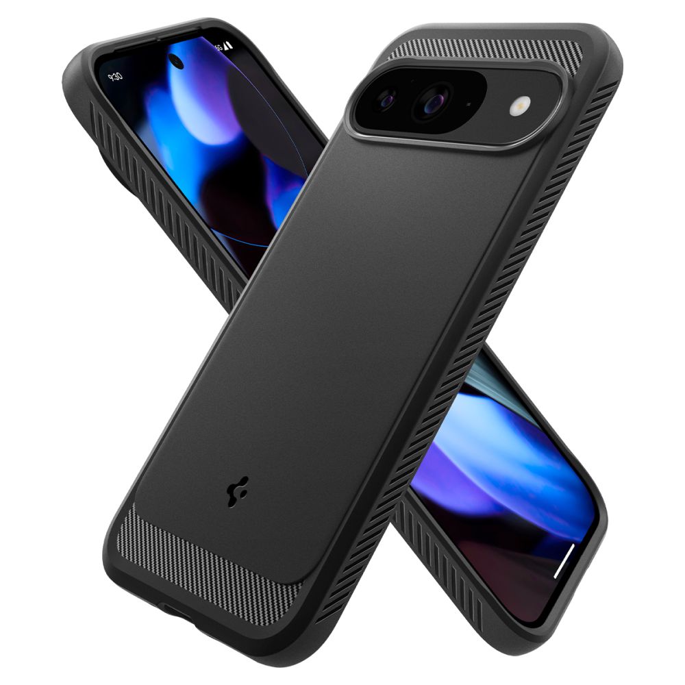  ZA GOOGLE PIXEL 9 / 9 PRO SPIGEN RUGGED ARMOR MATTE BLACK