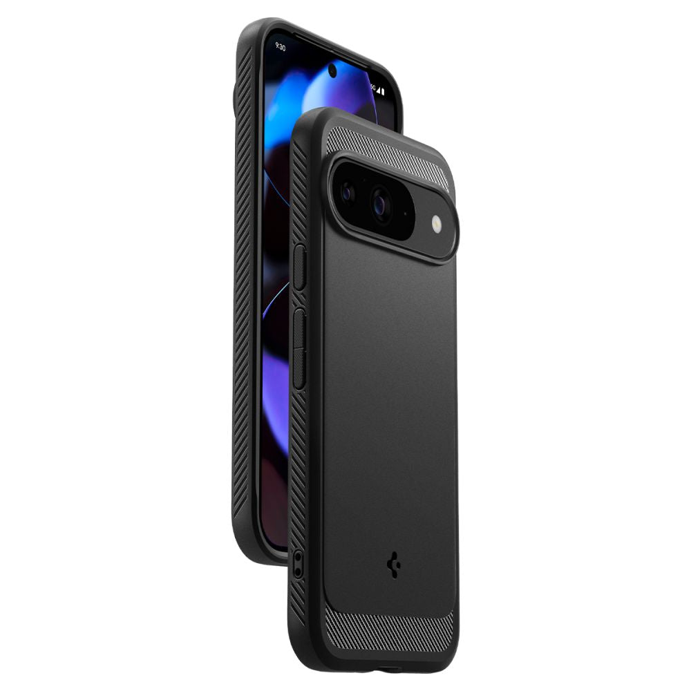  ZA GOOGLE PIXEL 9 / 9 PRO SPIGEN RUGGED ARMOR MATTE BLACK