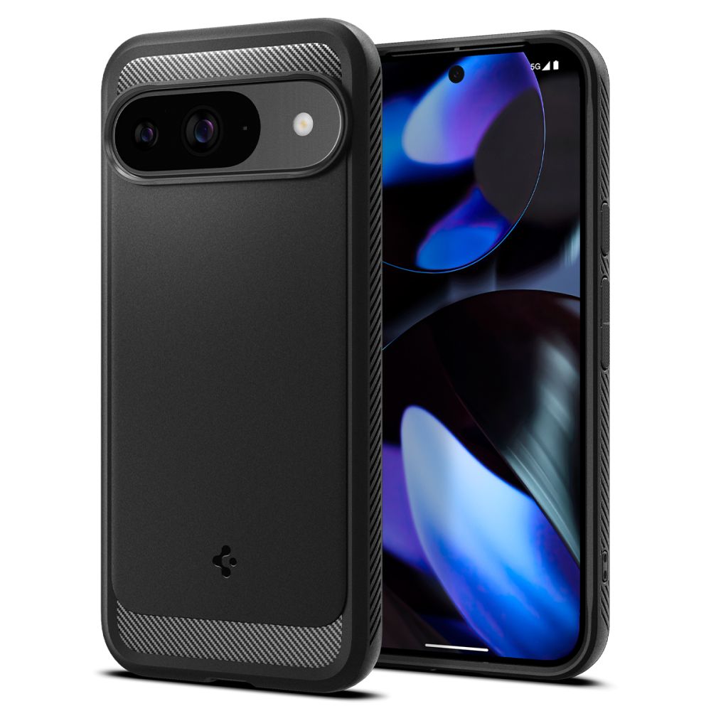  ZA GOOGLE PIXEL 9 / 9 PRO SPIGEN RUGGED ARMOR MATTE BLACK